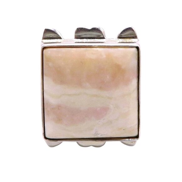 Jay King DTR Sterling Silver Mine Finds Desert Rose Sunstone Ring Size 6.75 - Picture 3 of 11